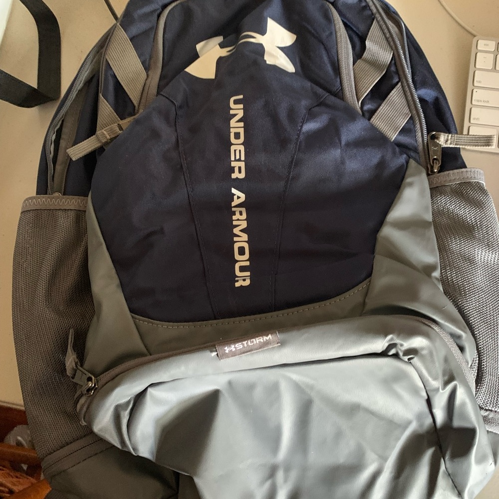 Back Pack in almost new condition!  Zippers work and no sign of wear and tear